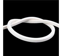 White Square Silicone Sponge Strip 5 Meters, Silicone Foamed Rubber Doors Windows Gasket Trim Seal 1pc(6X8mm)