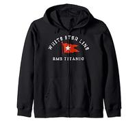 White Star Line Titanic Zip Hoodie
