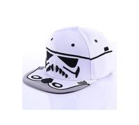 (White) Star Wars Stormtrooper Snapback Cap Hat Adult Costume Fashion Gift Accessories