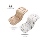 (white stars) Comfortable Cotton Baby Stroller Pad Four Seasons General Soft Seat Cushion Child Cart Seat Mat Kids Pushchair Cushion For