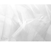 WHITE STIFF NET ULTRA STIFF NET TUTU FOREST WHITE TULLE FABRIC MESH MATERIAL WEDDING VEIL BRIDAL DRESS MATERIAL Sold by 1 metre unit