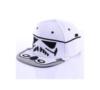 (White) Stormtrooper Wars Star Snapback Cap Hat Adult Costume Accessories Fashion Gift