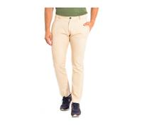 White Straight Cut Long Trousers- male- La Martina- Chinos- Beige- W38- Trousers W38
