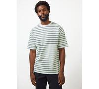 White Stripe Print Relaxed Fit T-Shirt XXXL