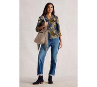 White Stuff Annie Jersey Shirt Chartreuse Multi size 8 | Longsleeves Outlet | Women | Green 8