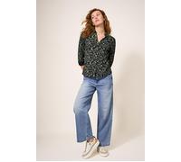 White Stuff Annie Jersey Shirt Green Printed size 10 | Button-Down Shirts Outlet | Women | Green 10