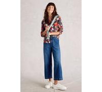 White Stuff Annie Jersey Shirt Grey Print size 14 | Button-Down Shirts Outlet | Women | Gray 14