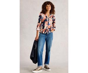 White Stuff Annie Printed Sparkle Shirt Navy Print size 14 | Button-Down Shirts Outlet | Women | Blue 14