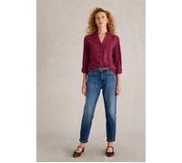 White Stuff Annie Sparkle Shirt Dark Plum size 10 | Button-Down Shirts Outlet | Women | Magenta