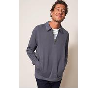 White Stuff Ashby Half Zip Sweat Dark Grey size XS | Sweaters Outlet | Men | Gray XS
