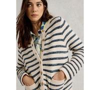 White Stuff Belle Stitchy Cardi BLUE MULTI SIZE 20