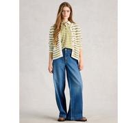 White Stuff Belle Stripe Cardigan IVORY MULTI SIZE 10