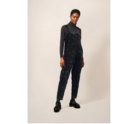White Stuff Belle Velvet Jumpsuit Black size 14 | Jumpsuits Outlet | Women | Black