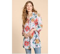 White Stuff Blaire Linen Tunic Ivory Printed size 10 REGULAR | Blouses Outlet | Women | White 10 REGULAR