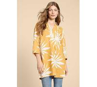 White Stuff Blaire Red Linen Tunic White