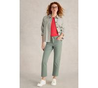 White Stuff Blake Straight Crop Jean Mid Green size 8 REGULAR | Straight Jeans Outlet | Women | Green