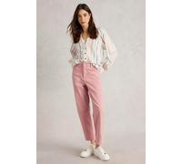 White Stuff Blake Straight Crop Jean Mid Pink size 16/R | Straight Pants Outlet | Women | Pink 16/R
