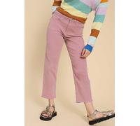 White Stuff Blake Straight Crop Jean White