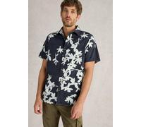 White Stuff Blossom Ss Printed Shirt Navy Print size XS | Casual Shirts Outlet | Men | Blue XS