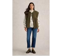 White Stuff Borg Gilet Khaki Green size M | Vests Outlet | Women | Brown M