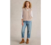 White Stuff Boucle Gilet Light Natural size 10 | Vests Outlet | Women 10