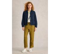 White Stuff Camille Jersey Jacket MID DENIM SIZE 20