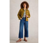 White Stuff Camille Linen Jacket Khaki Green size 20 | Overshirts Outlet | Women | White 20