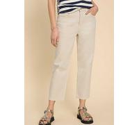 White Stuff Charlie Straight Crop Jean White