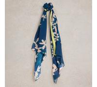 White Stuff Cherry Blossom Scarf - Blue Multi