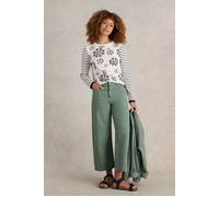 White Stuff Clara Ls Tee Natural Print size 8 REGULAR | Longsleeves Outlet | Women 8 REGULAR