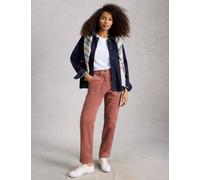 White Stuff Cord Tapered Ankle Grazer Trousers Pink