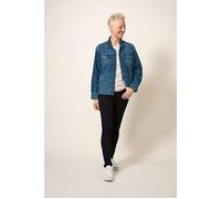 White Stuff Dayton Denim Jacket Mid Denim size 8R | Denim Jackets Outlet | Women | Blue 8R