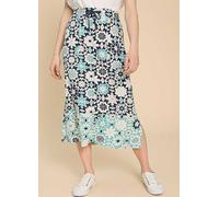 White Stuff Elle Linen Blend Skirt White