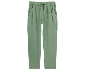 White Stuff Elle Linen Blend Trouser Mid Green size 22 REGULAR | Formal Pants Outlet | Women | White 22 REGULAR