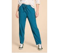 White Stuff Elle Linen Blend Trouser Mid Teal size 20 REGULAR | Straight Pants Outlet | Women | White 20 REGULAR