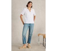 White Stuff Ellie Broderie Top Brilliant White size 14 | Blouses Outlet | Women | White 14
