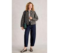 White Stuff Esme Jacquard Jacket Grey Multi size 8 | Jackets Outlet | Women | Gray 8