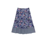 White Stuff Eta Skirt Navy Multi size 10 | Midi Skirts Outlet | Women | Blue 10
