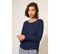 White Stuff Eva Jersey Pj Top Dark Navy size XS | Pyjamas Outlet | Women | Blue XS