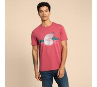 White Stuff Fairtrade Surf Shell Graphic Tee - Coral