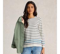 White Stuff Fairtrade Willow Stripe Top - White