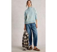 White Stuff Fenella Floral Jumper Blue Multi size 18 | Sweaters Outlet | Women | Blue 18