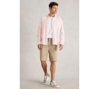 White Stuff Flamingo Print Linen Shirt White Print size L | Formal Shirts Outlet | Men | White L