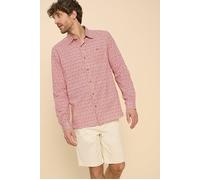 White Stuff Geo Diamond Printed Shirt Mid Red size M | Casual Shirts Outlet | Women | Red M