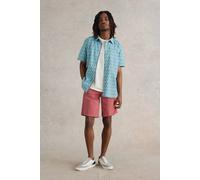 White Stuff Geo Fish Printed Ss Shirt Blue Print size S | Casual Shirts Outlet | Men | Blue S