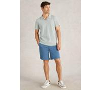 White Stuff Geo Printed Polo Blue Print size S | Poloshirts Outlet | Men | Blue S