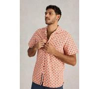 White Stuff Hayle Fan Geo Printed Shirt White Print size S | Casual Shirts Outlet | Men | White S