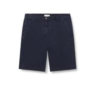 White Stuff Heidi Women's Chino Shorts - Comfortable Cotton & Spandex Casual Pants - Convenient Fit Knee Length - Dark Navy - Size 14/R
