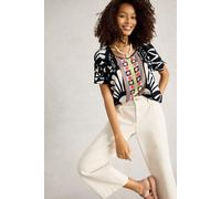 White Stuff Imogen Top Navy Print size 8 | Blouses Outlet | Women | Blue 8