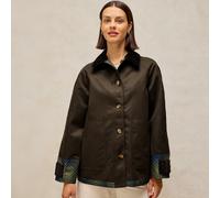 White Stuff Jackson Reversible Recycled Jacket - Dark Green